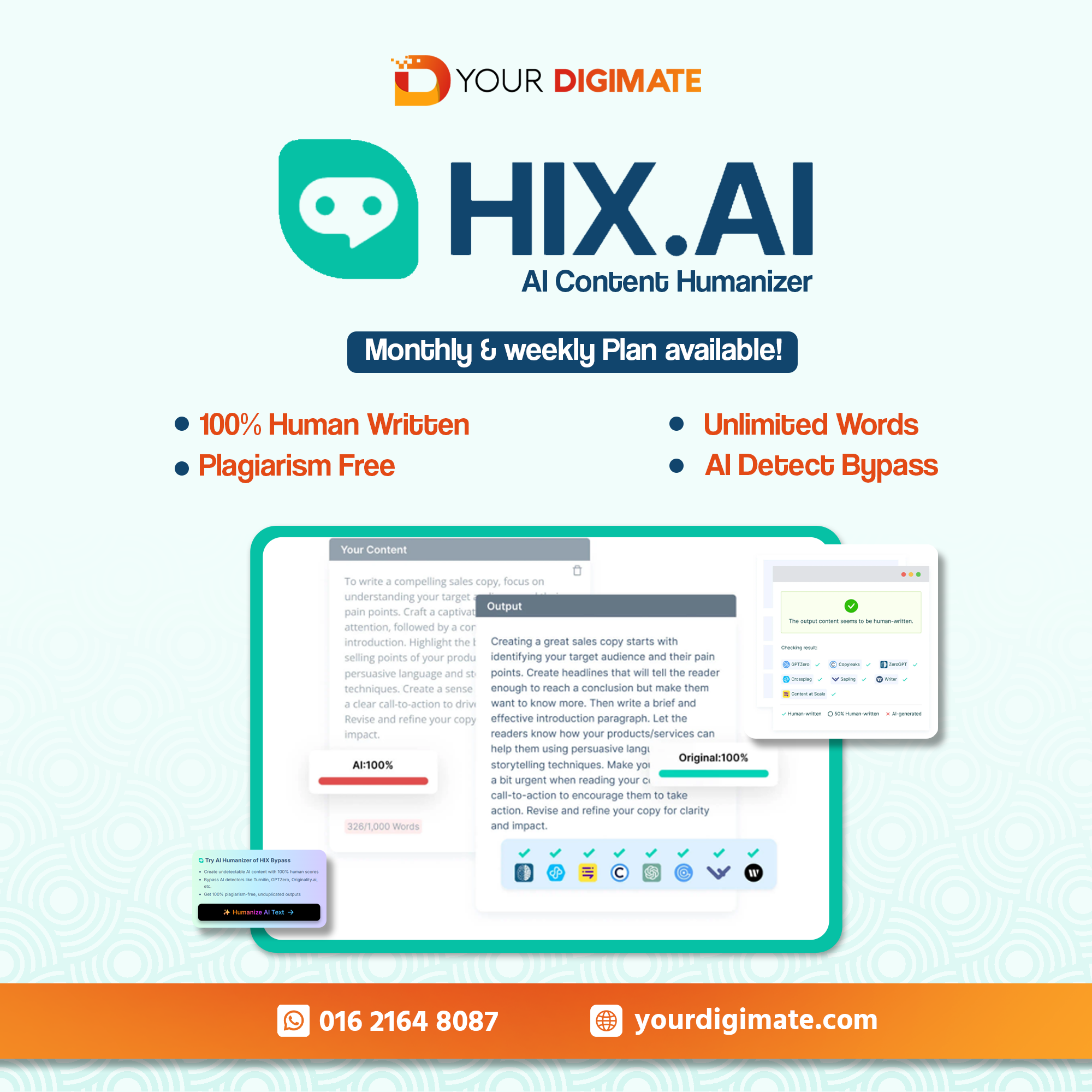 Hix Bypass AI Tool